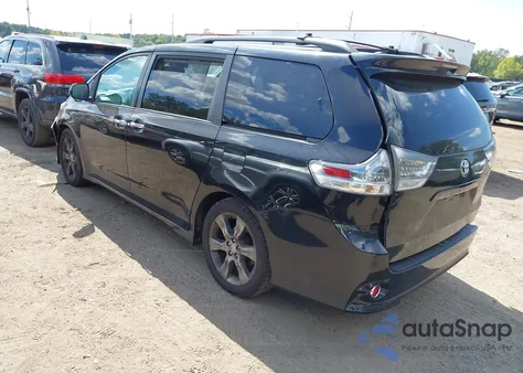 2014 Toyota Sienna Se 8 Passenger from USA, damaged, VIN 5TDXK3DC2ES410947